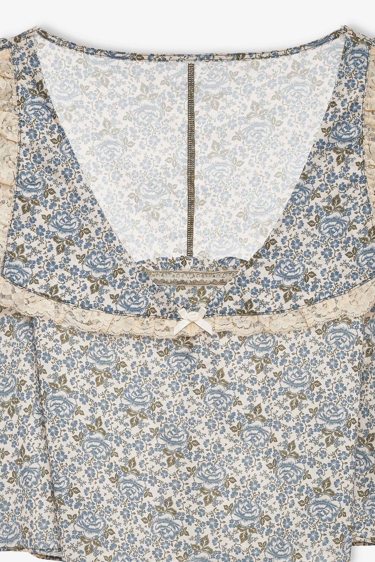 Primrose Posey Sleep Top - Dusty Blue