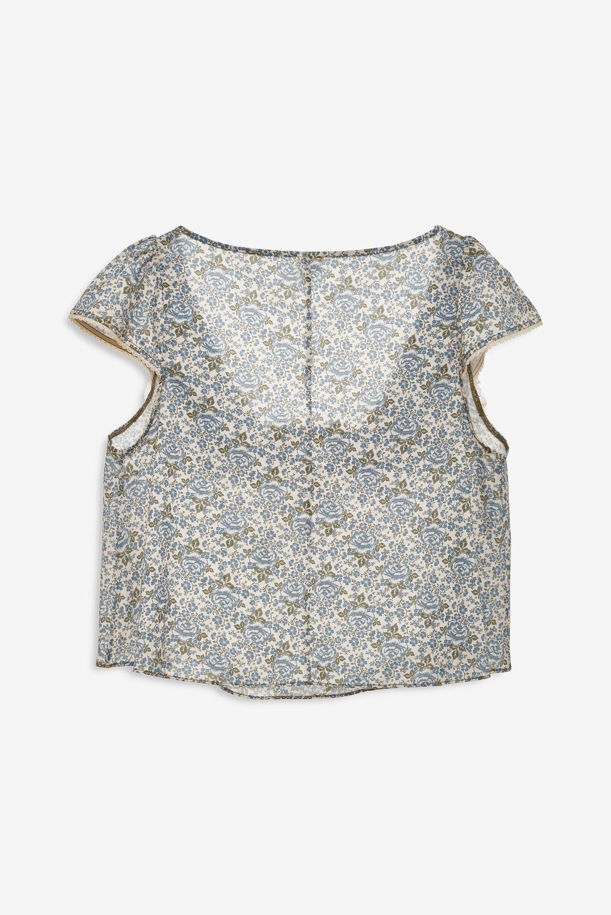 Primrose Posey Sleep Top - Dusty Blue