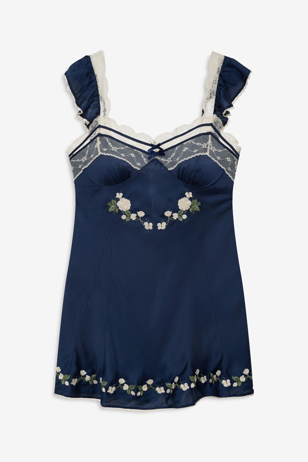 Fern Slip Dress - Navy