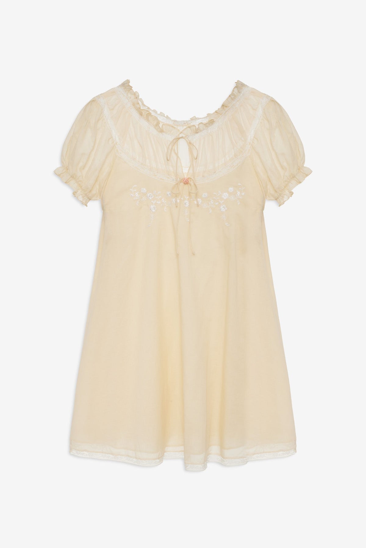 Lisa Slip Dress - Vintage Cream