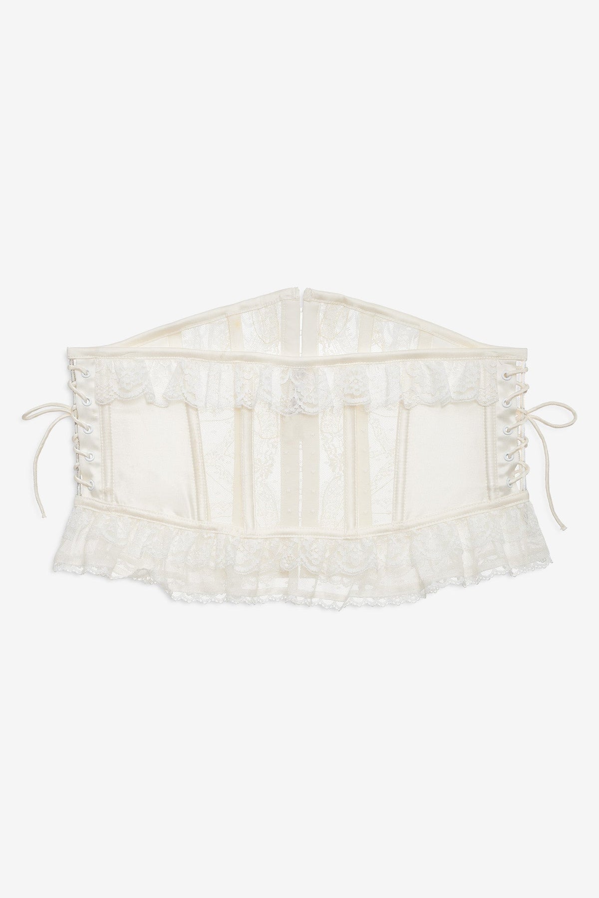 Chantilly Underbust Corset - Tan