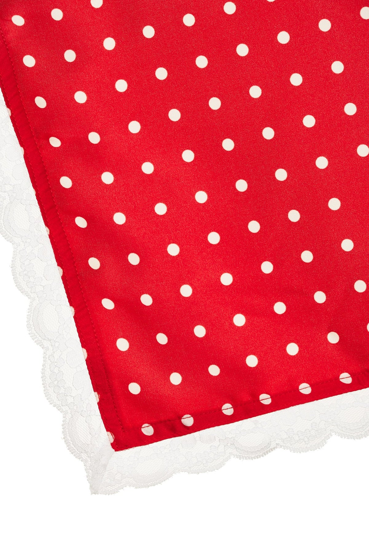 Ruth Square Headscarf - Red