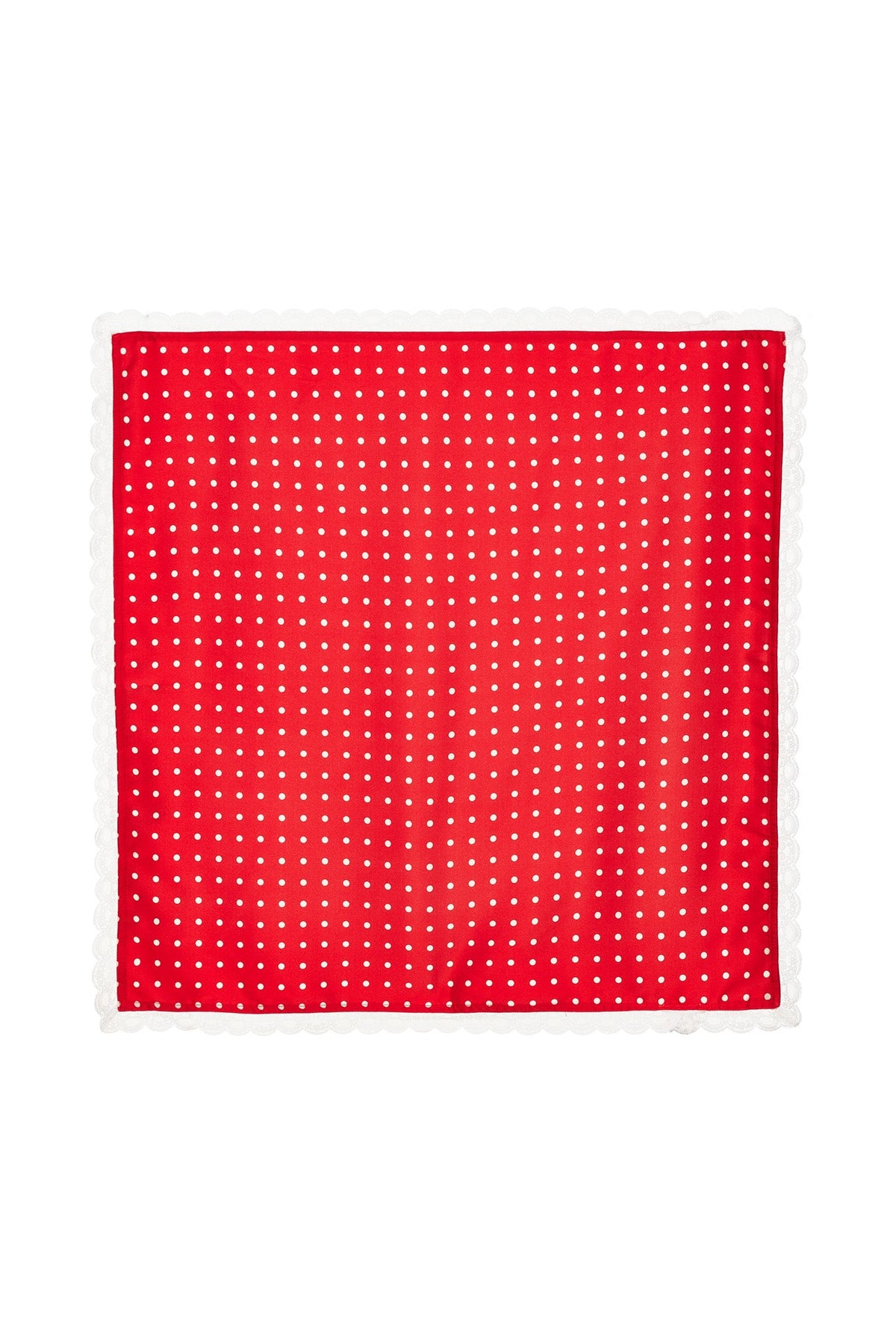 Ruth Square Headscarf - Red