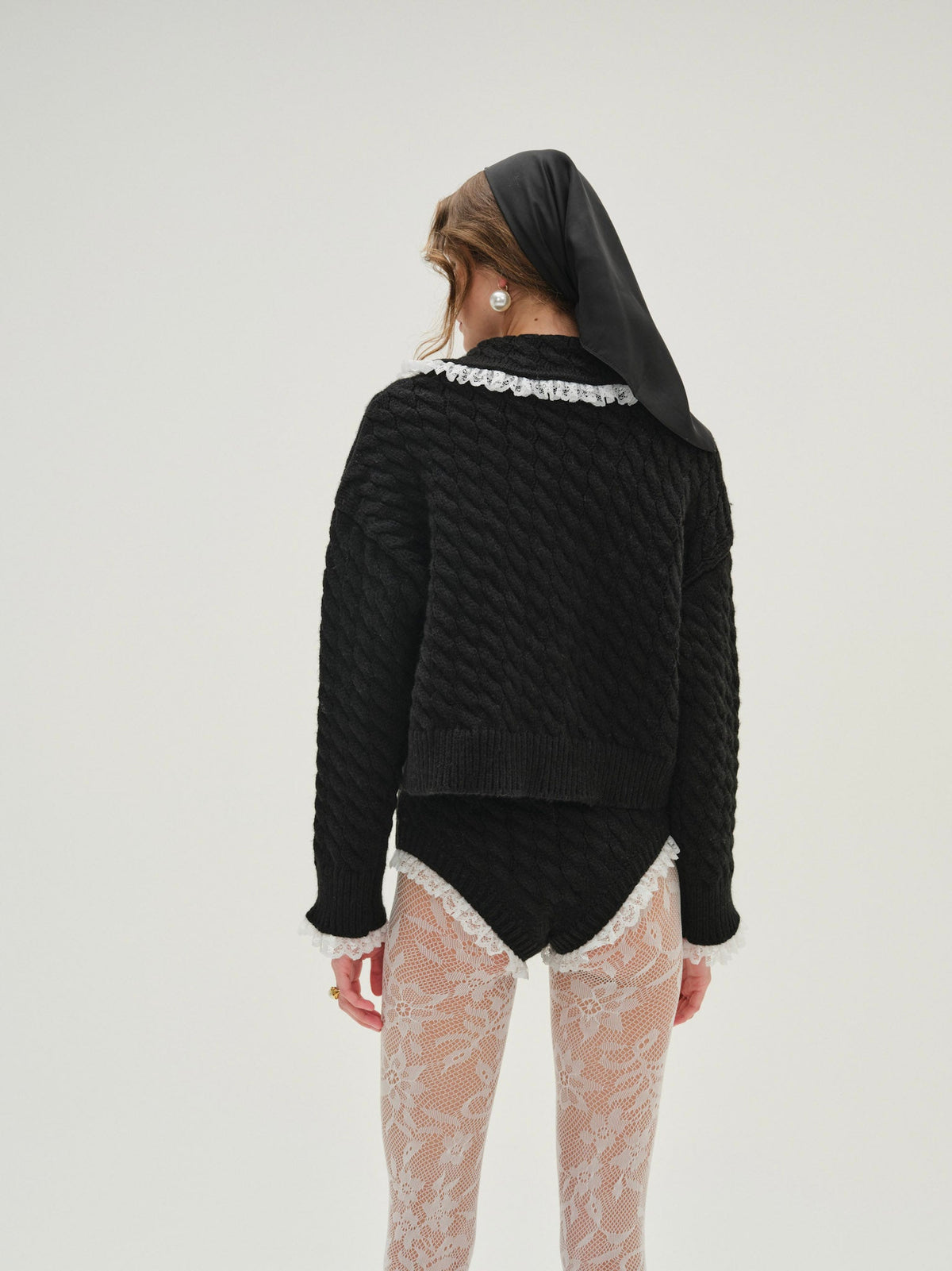 Milana Knit Panty - Black