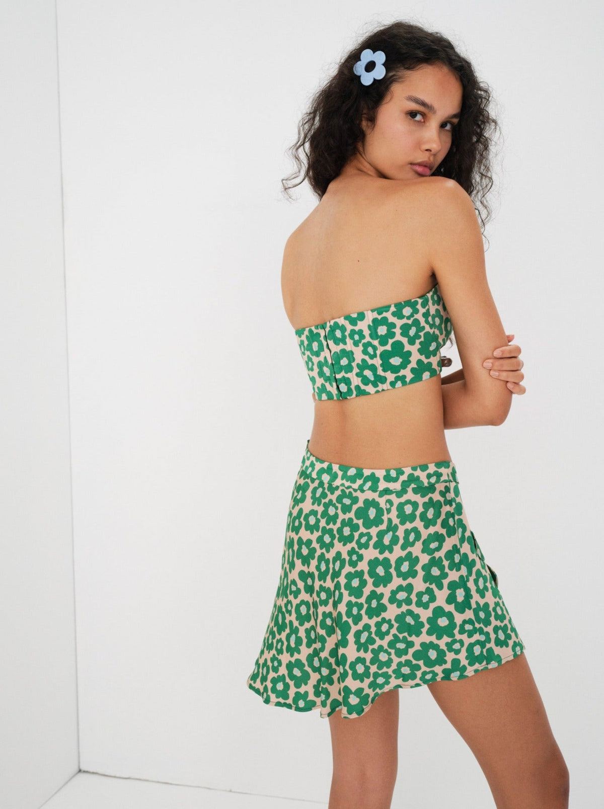 Cooper Corset Top - Green