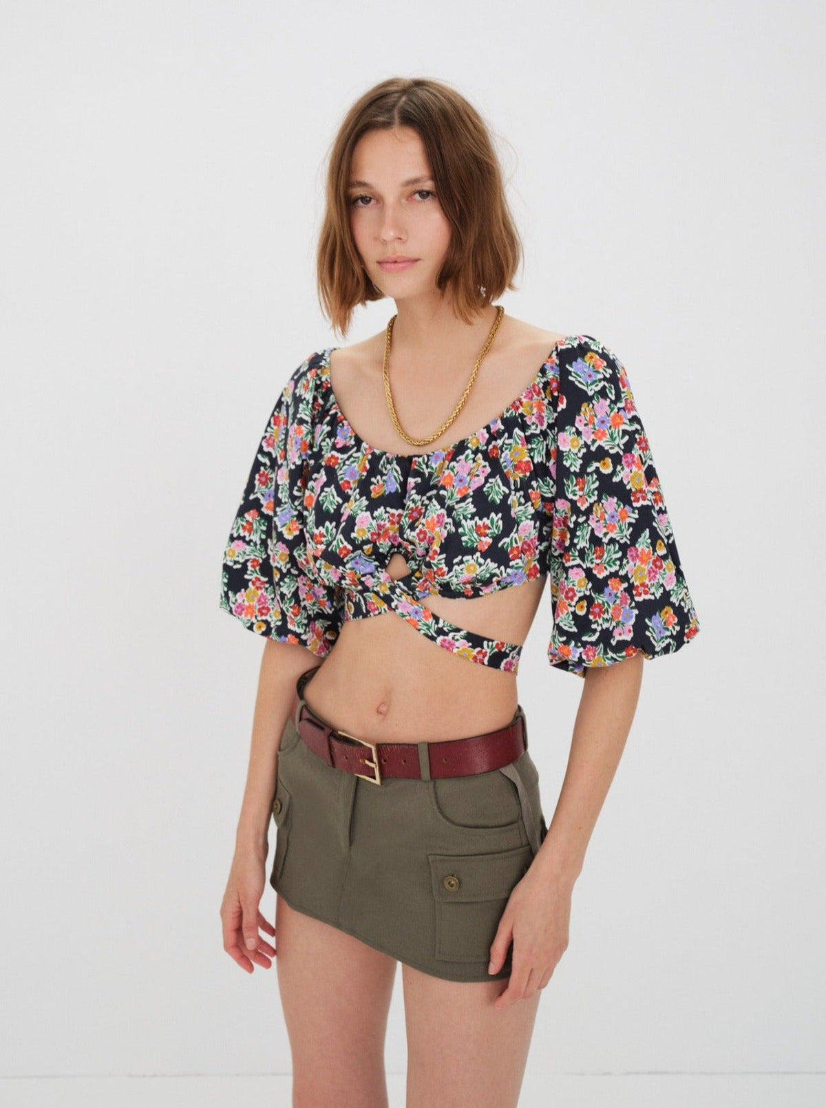 Tate Crop Top - Multi