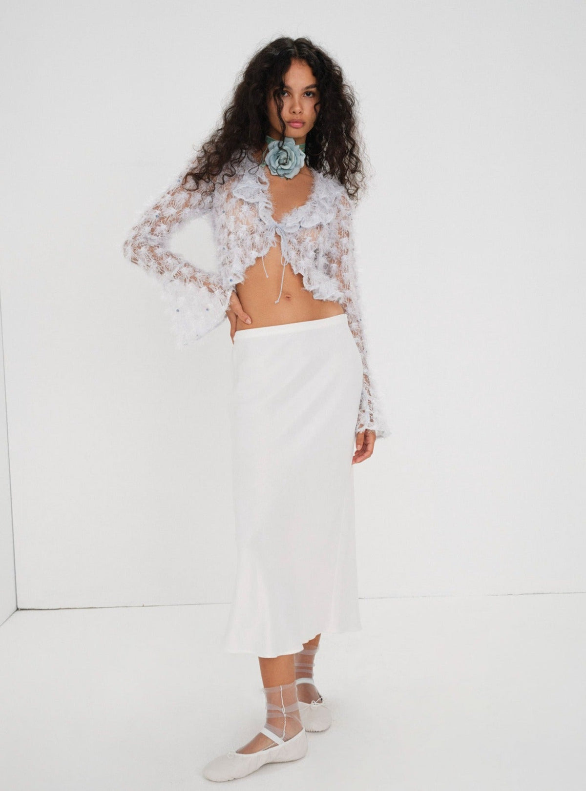 Moira Top - Blue