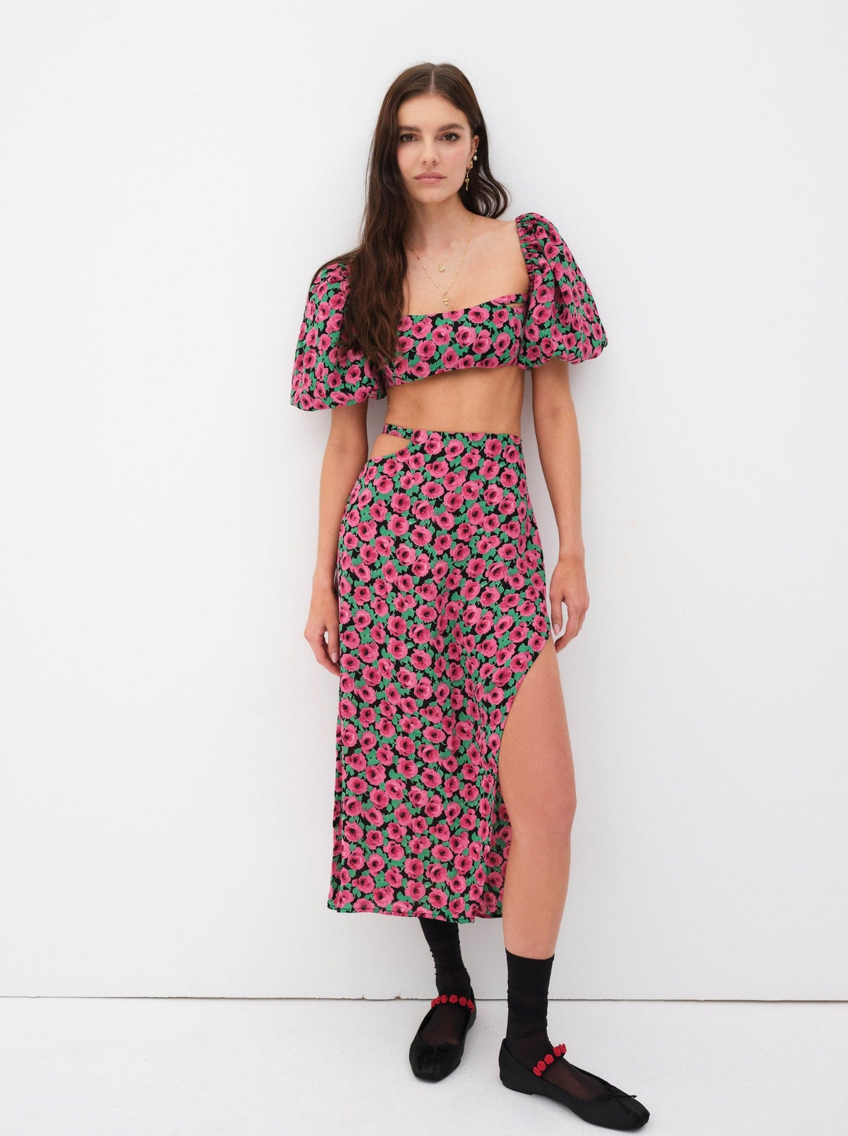 Dolcetto Crop Top - Red