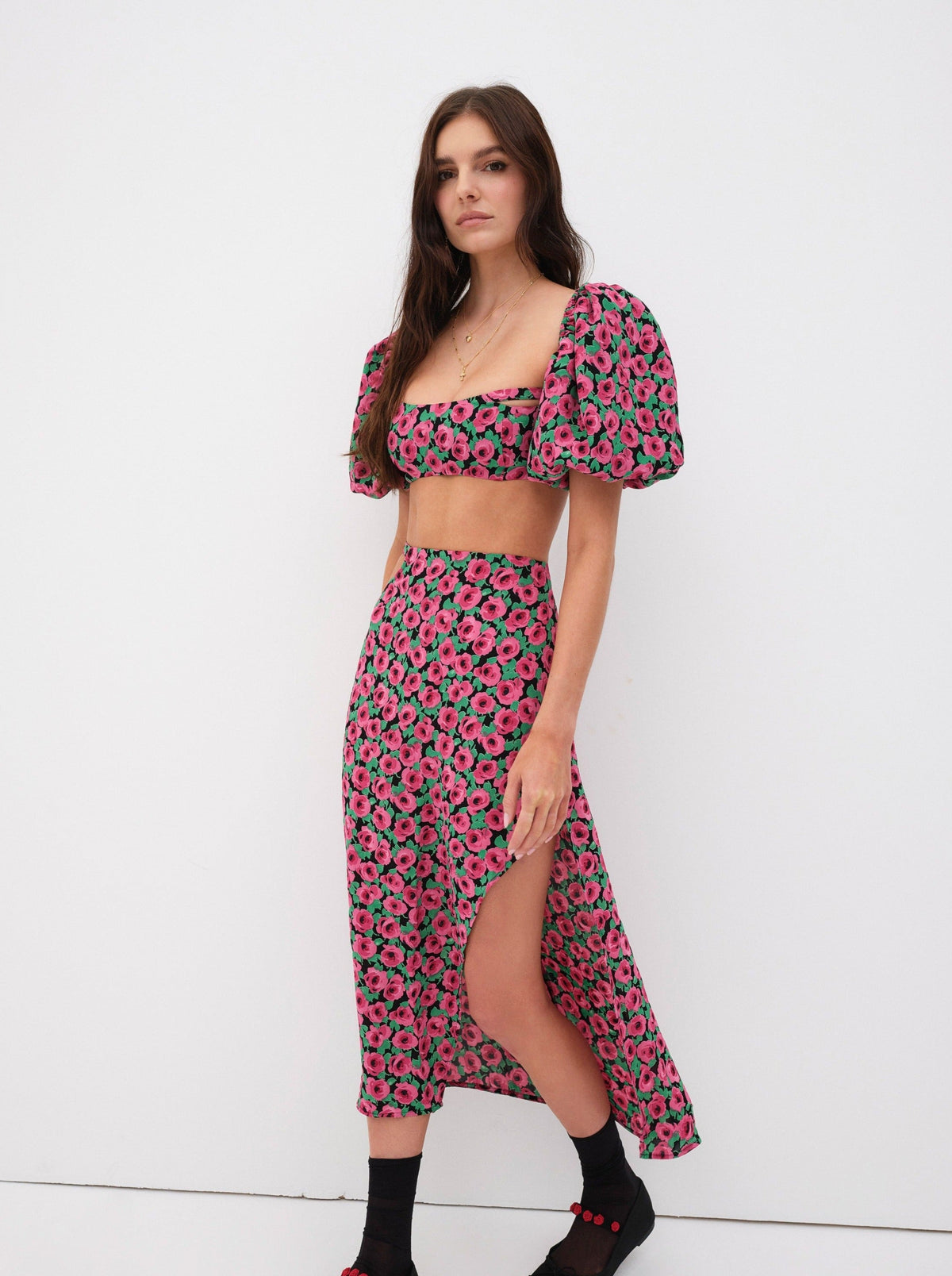 Dolcetto Crop Top - Red