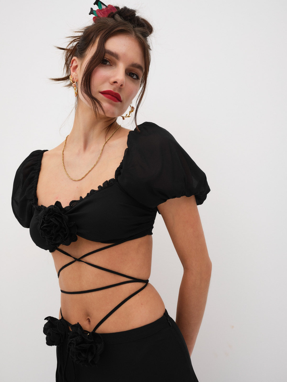 Adella Top - Black