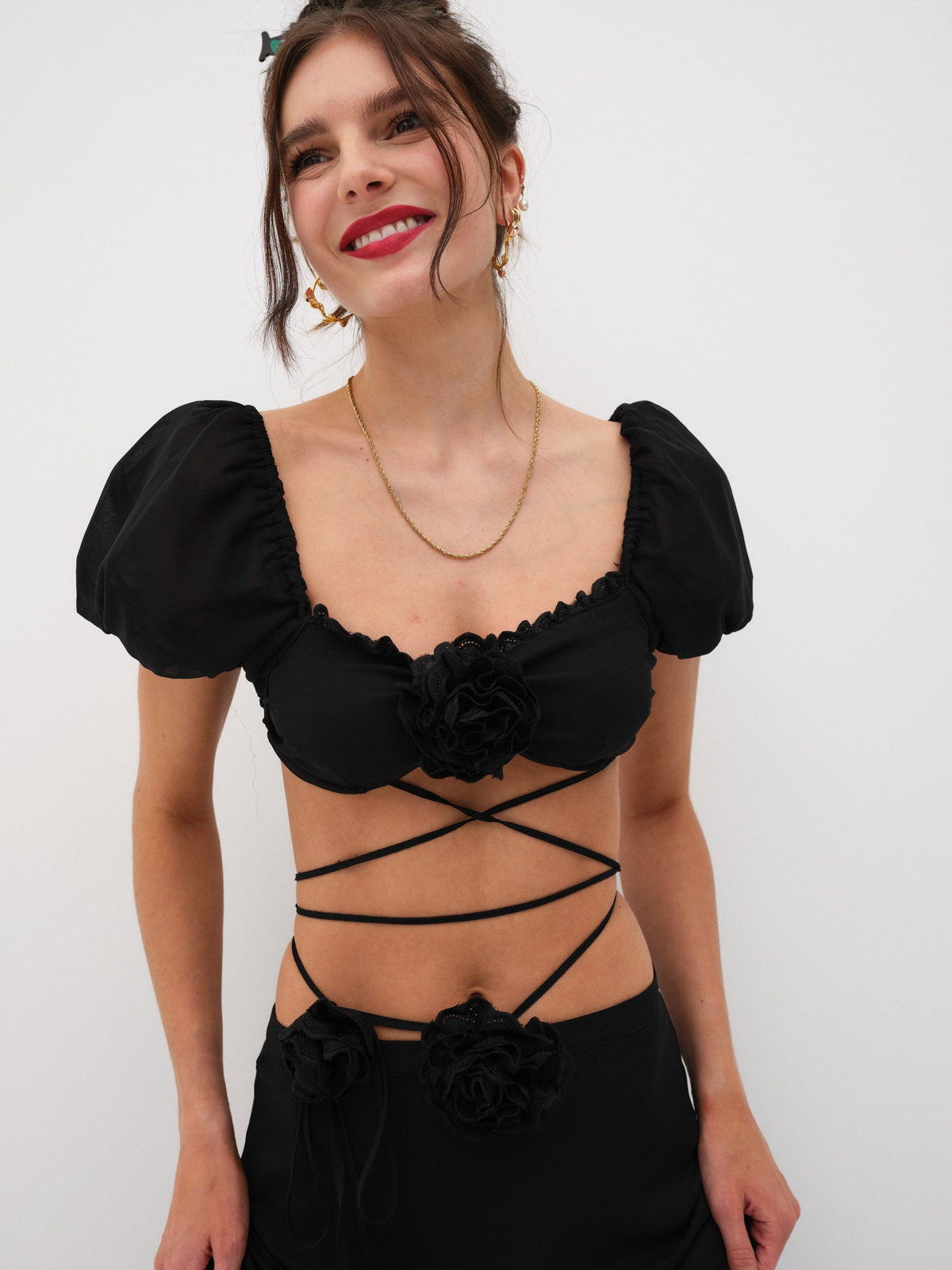 Adella Top - Black