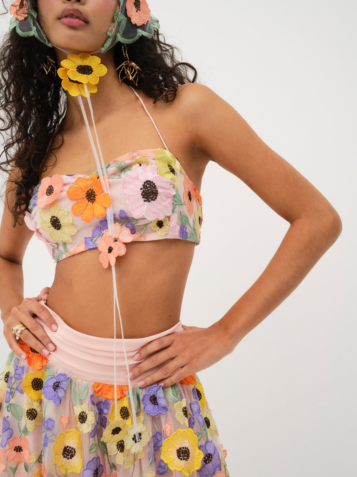 Piccola Crop Top - Multi