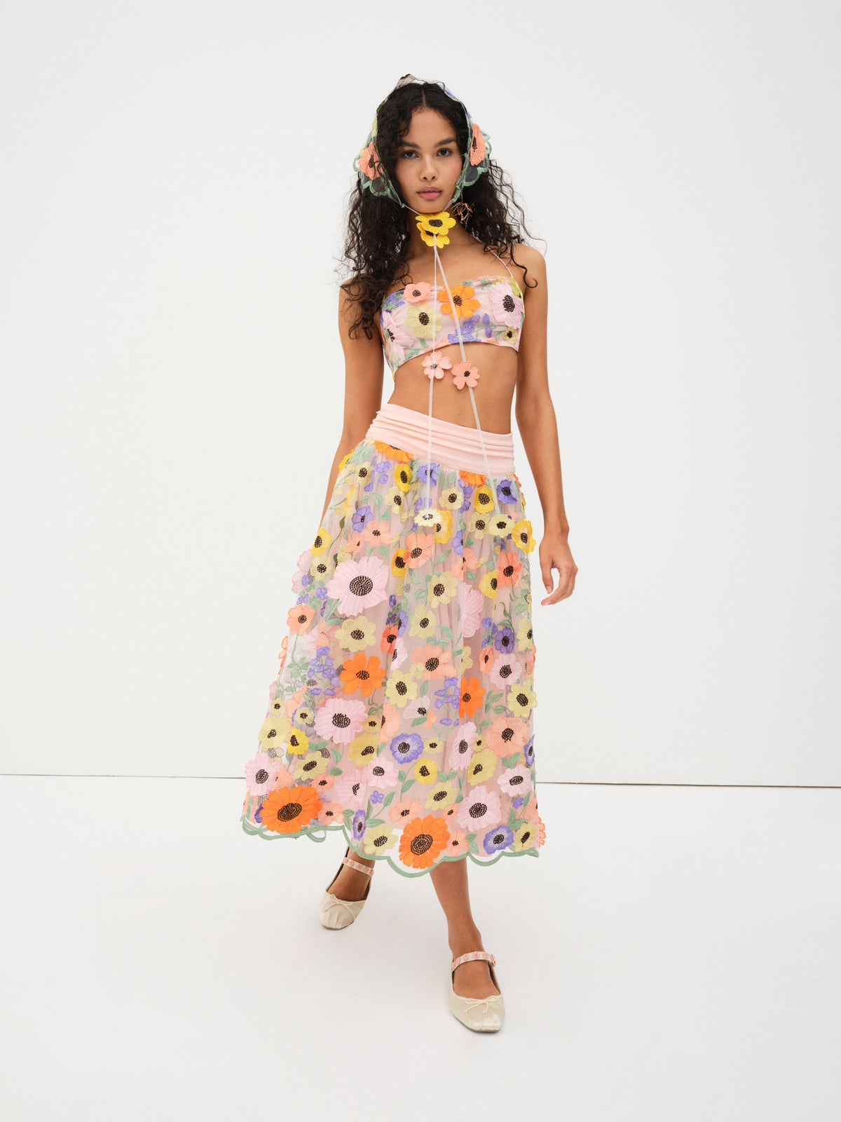 Piccola Crop Top - Multi