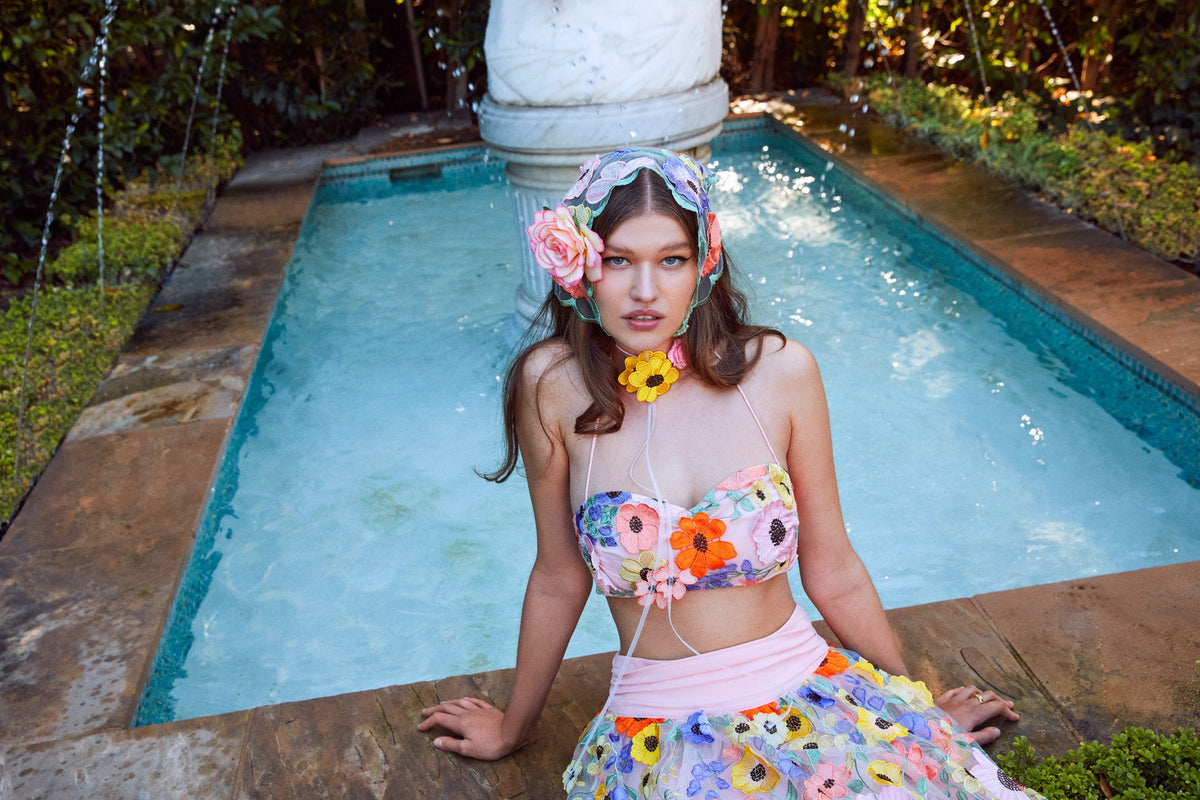 Piccola Crop Top - Multi