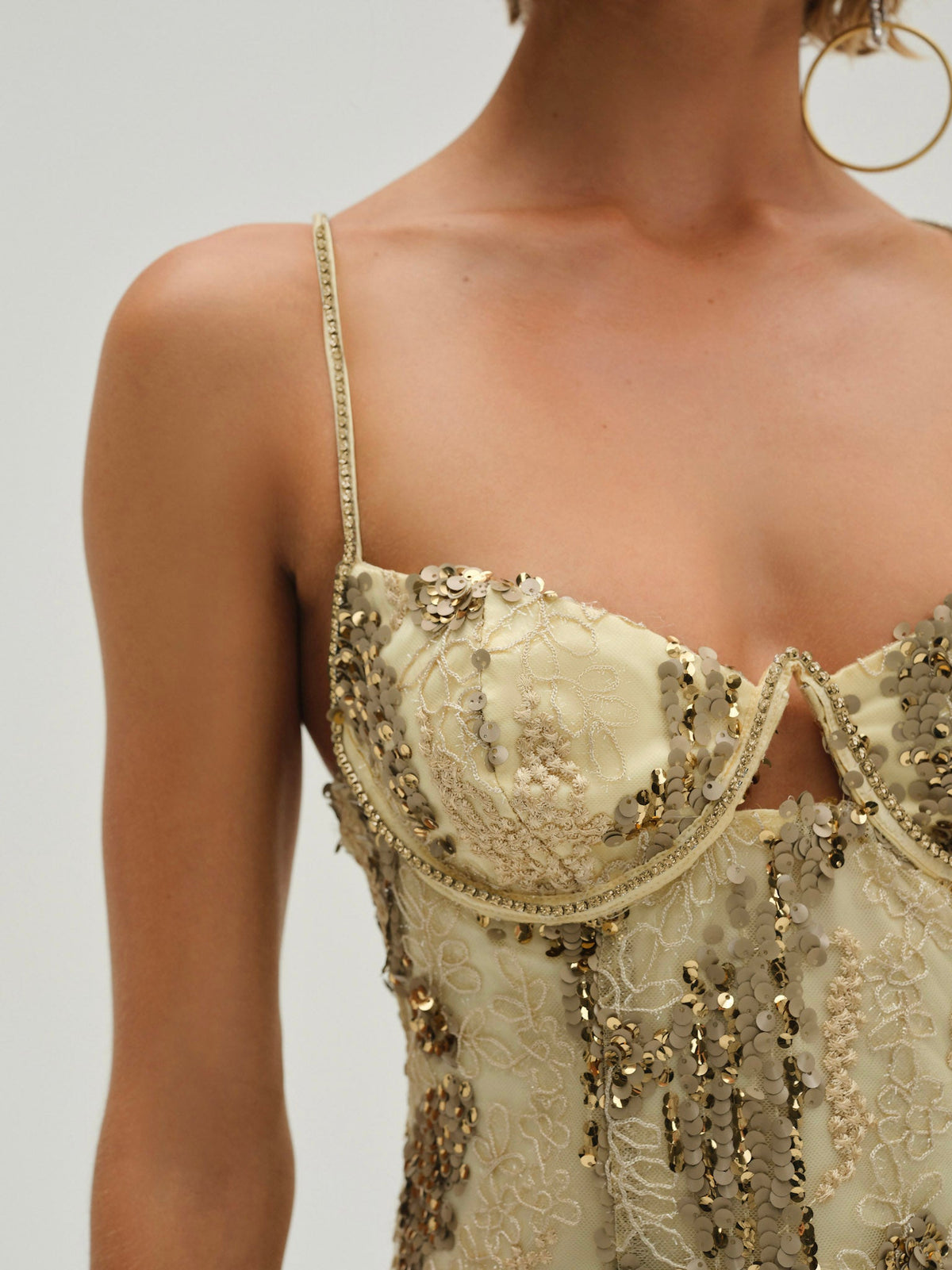 Opal Mini Dress - Gold