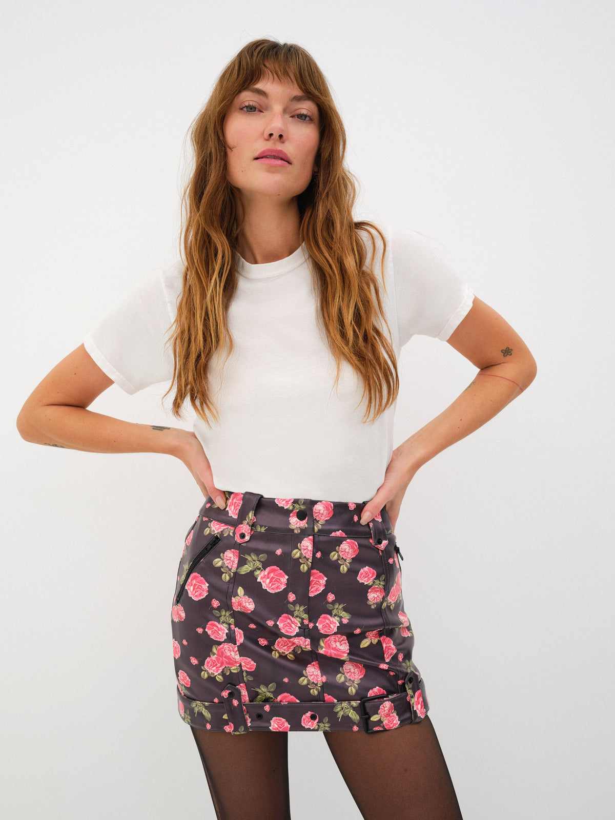 Wren Mini Skirt - Black