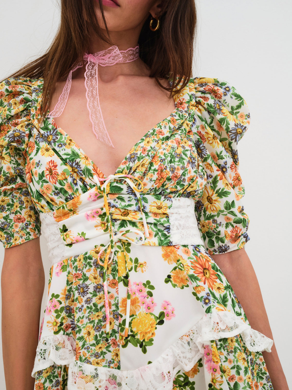 Rosalyn Mini Dress - Marigold