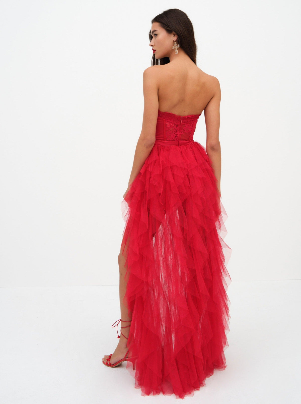 Bustier Gown - Red