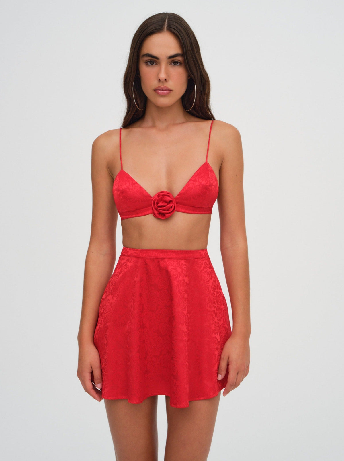 Otessa Rose Bralette - Red