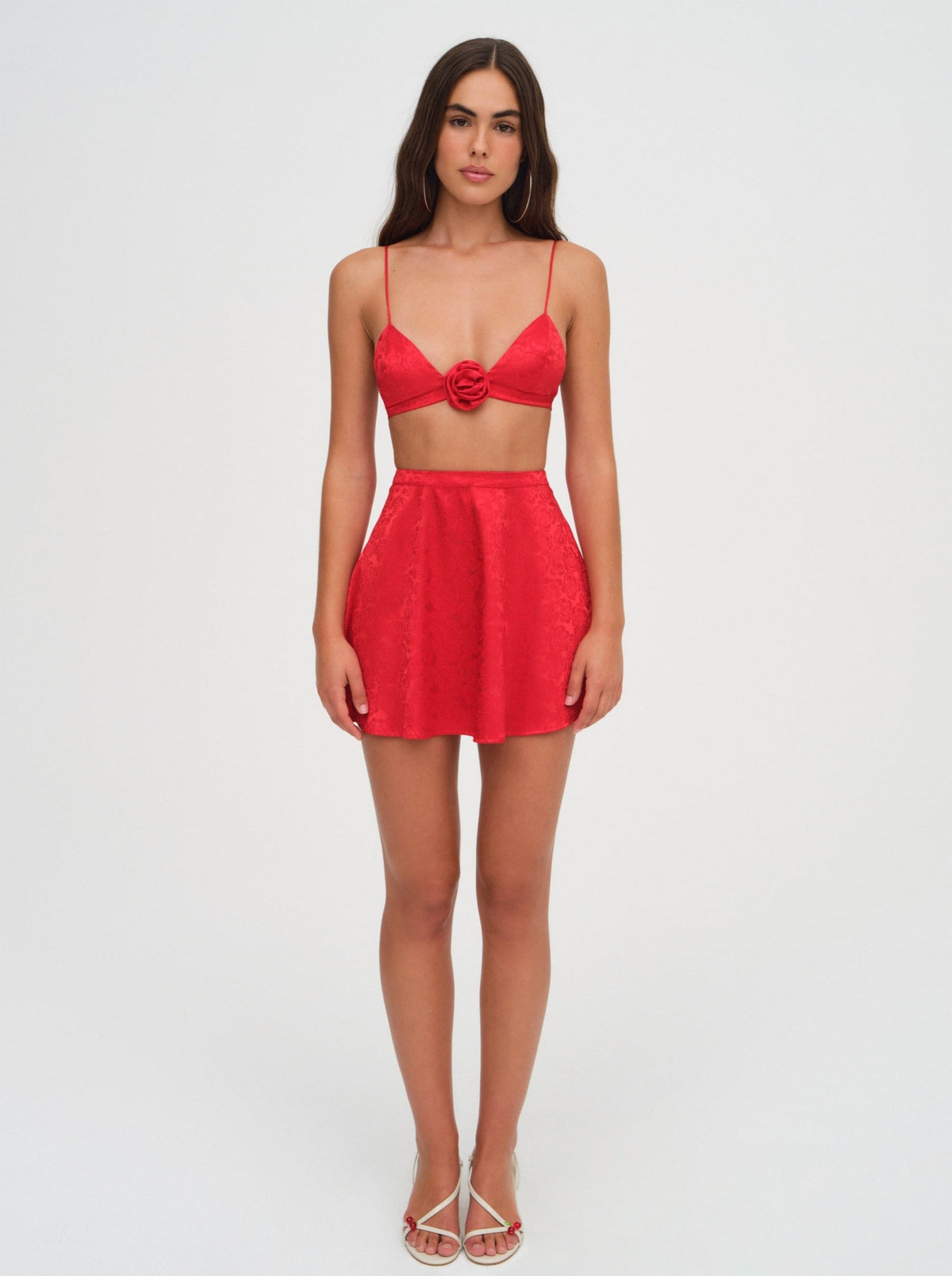 Otessa Rose Bralette - Red