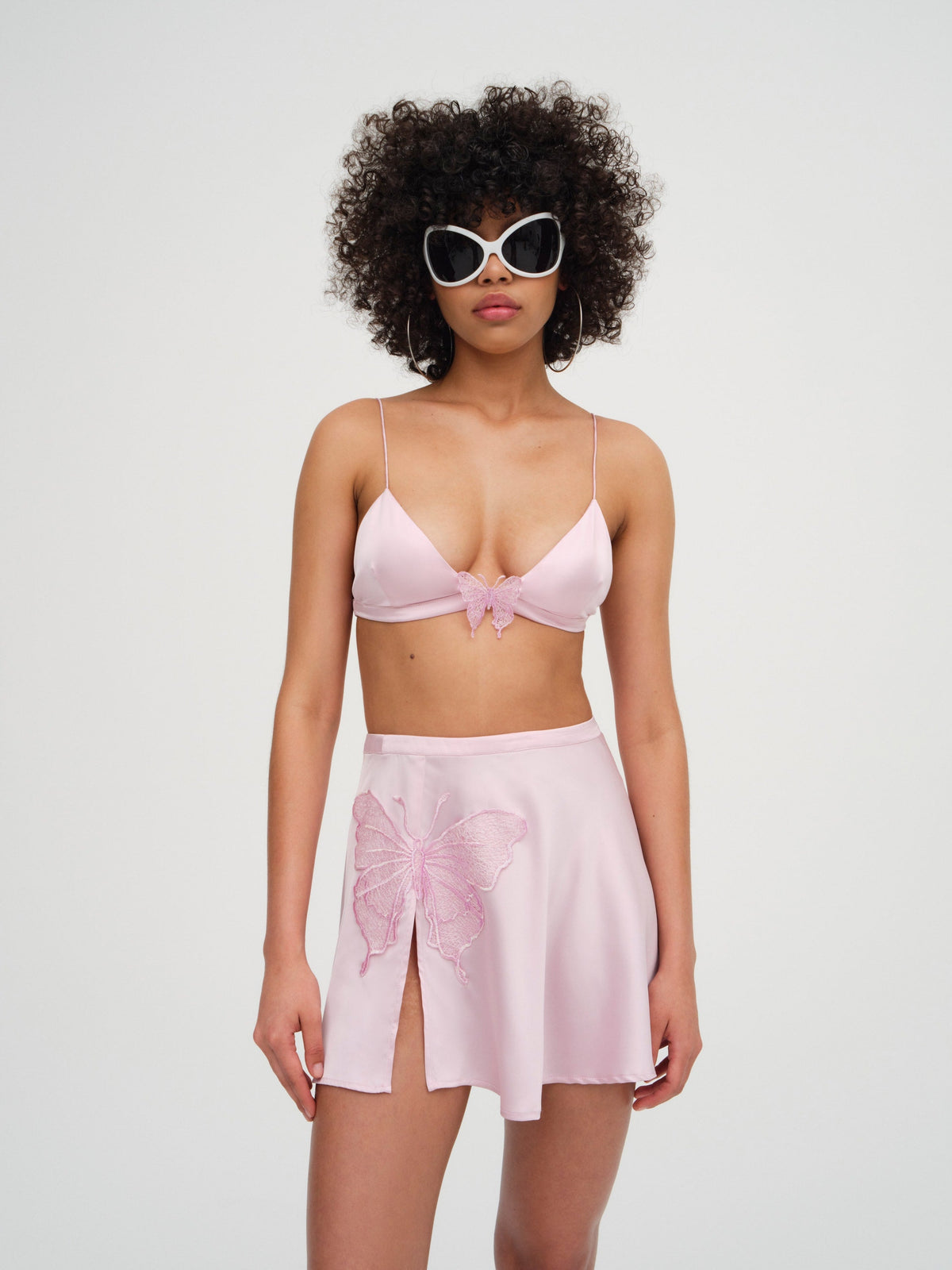 Truette Bralette Top - Pink