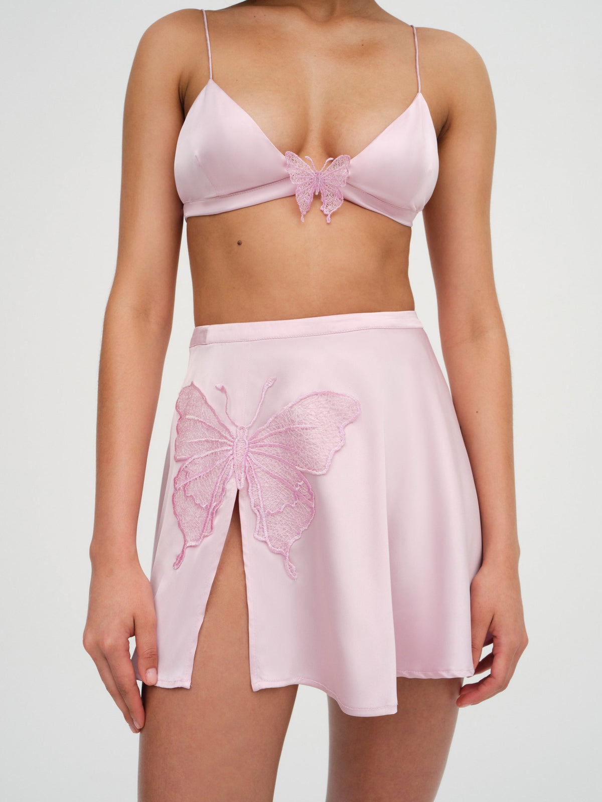 Truette Bralette Top - Pink