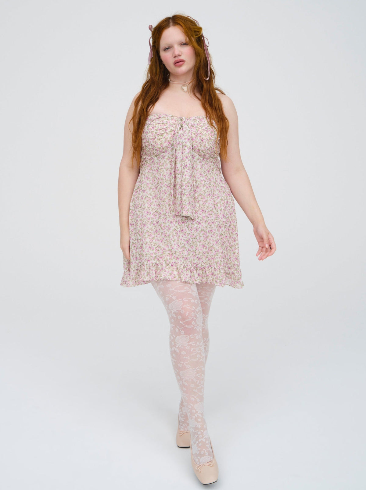 Teagan Mini Dress - White