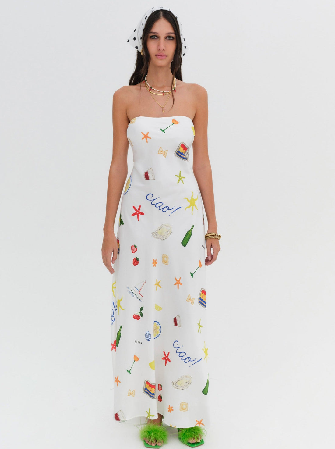 Carla Strapless Maxi Dress