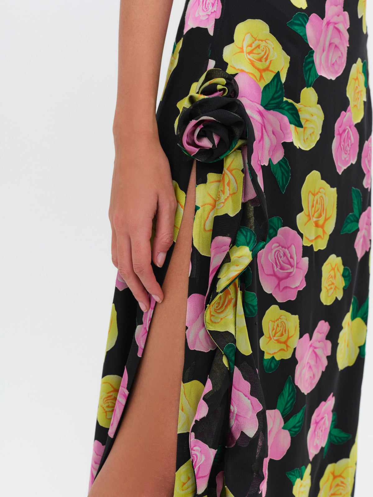 Madison Strapless Maxi Dress - Black