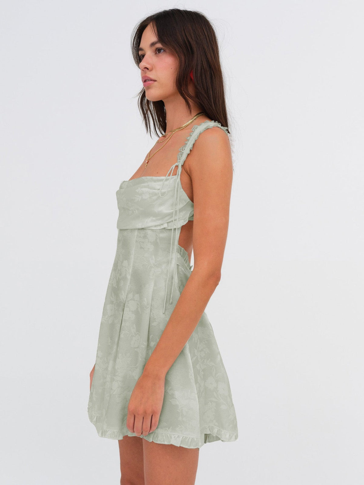 Holland Mini Dress - Green