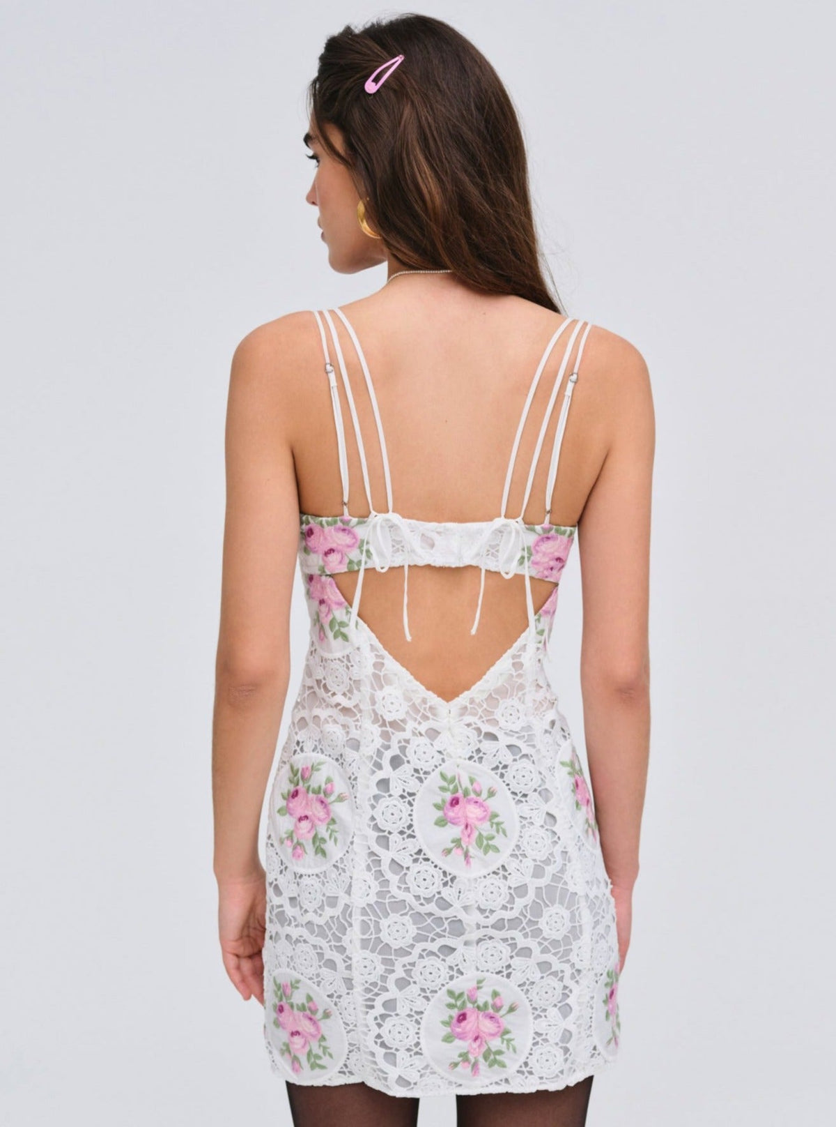 Bordeaux Mini Dress - Pink
