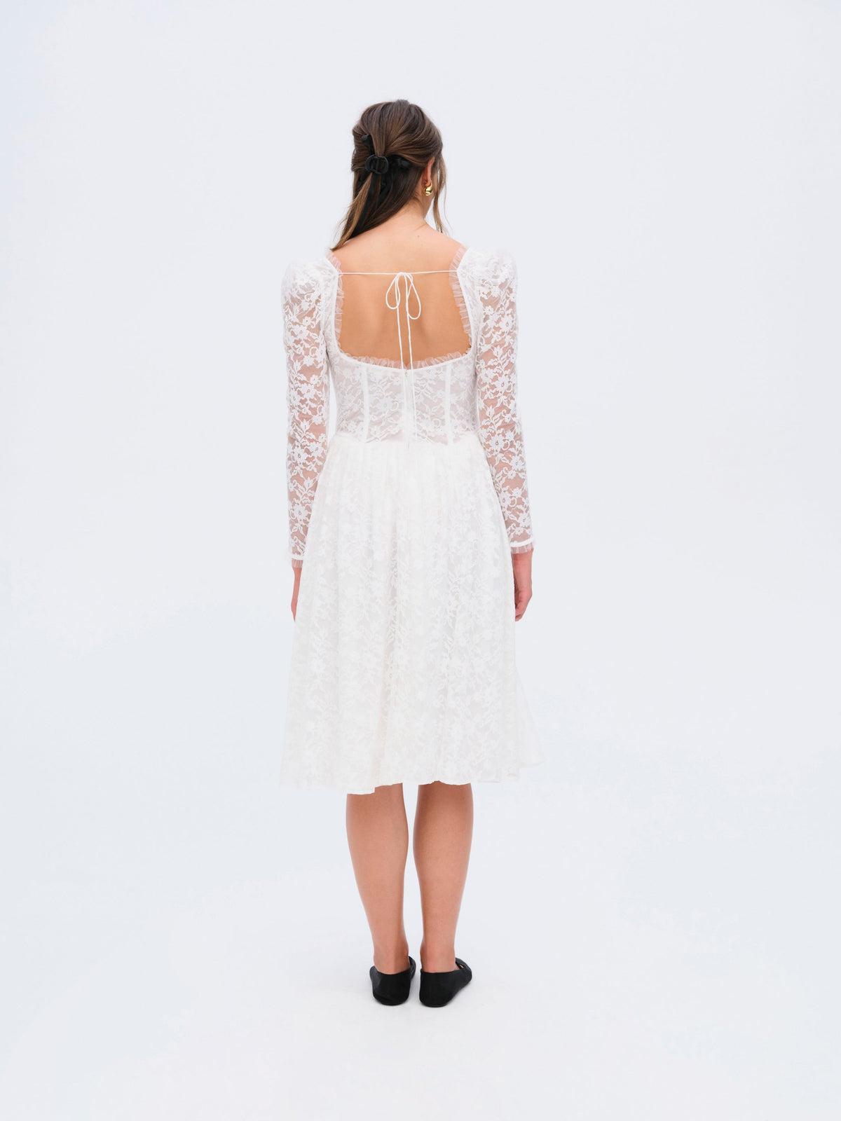 Camdyn Midi Dress - White