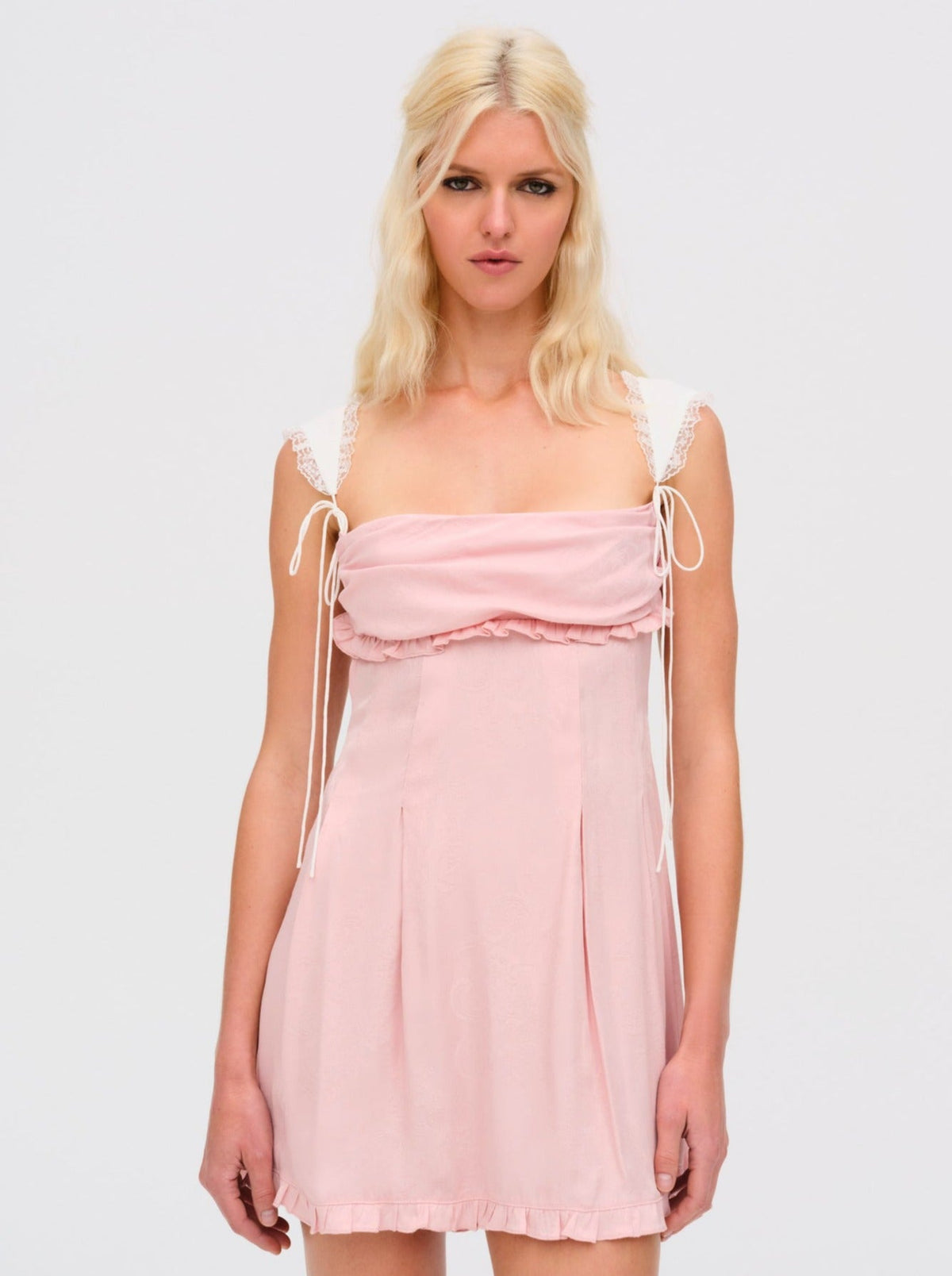Holland Mini Dress - Pink