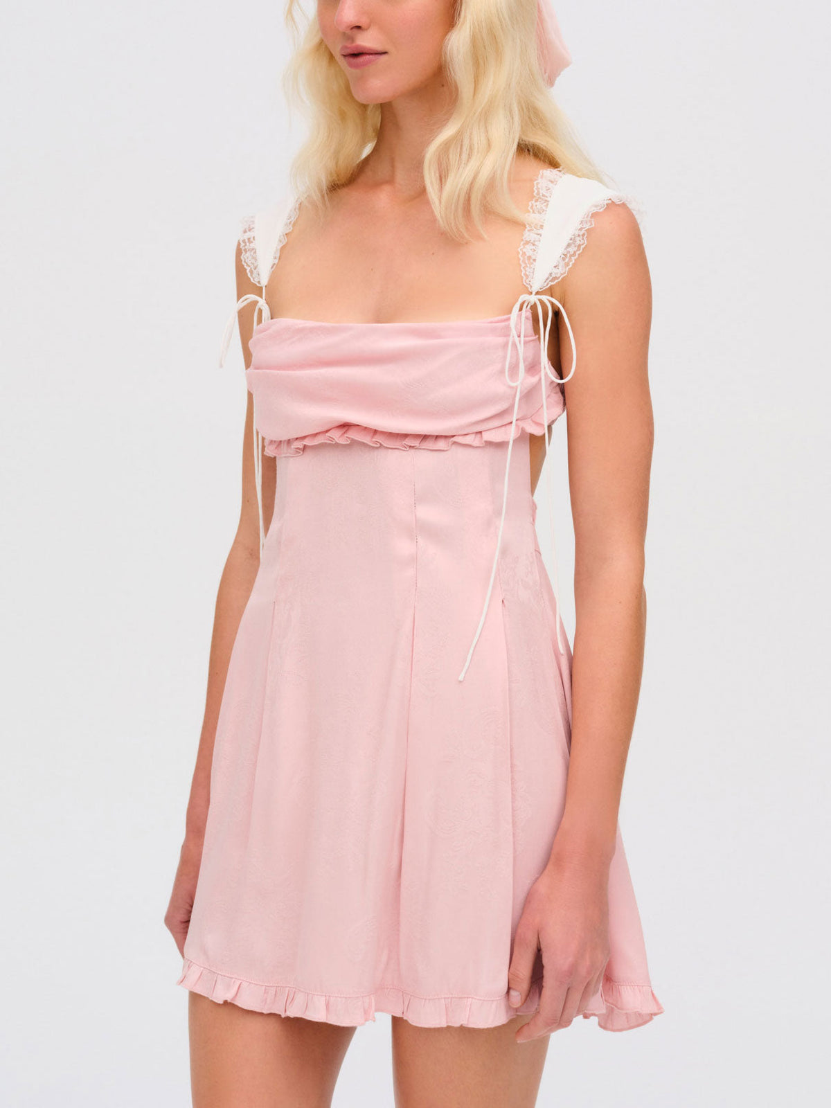 Holland Mini Dress - Pink