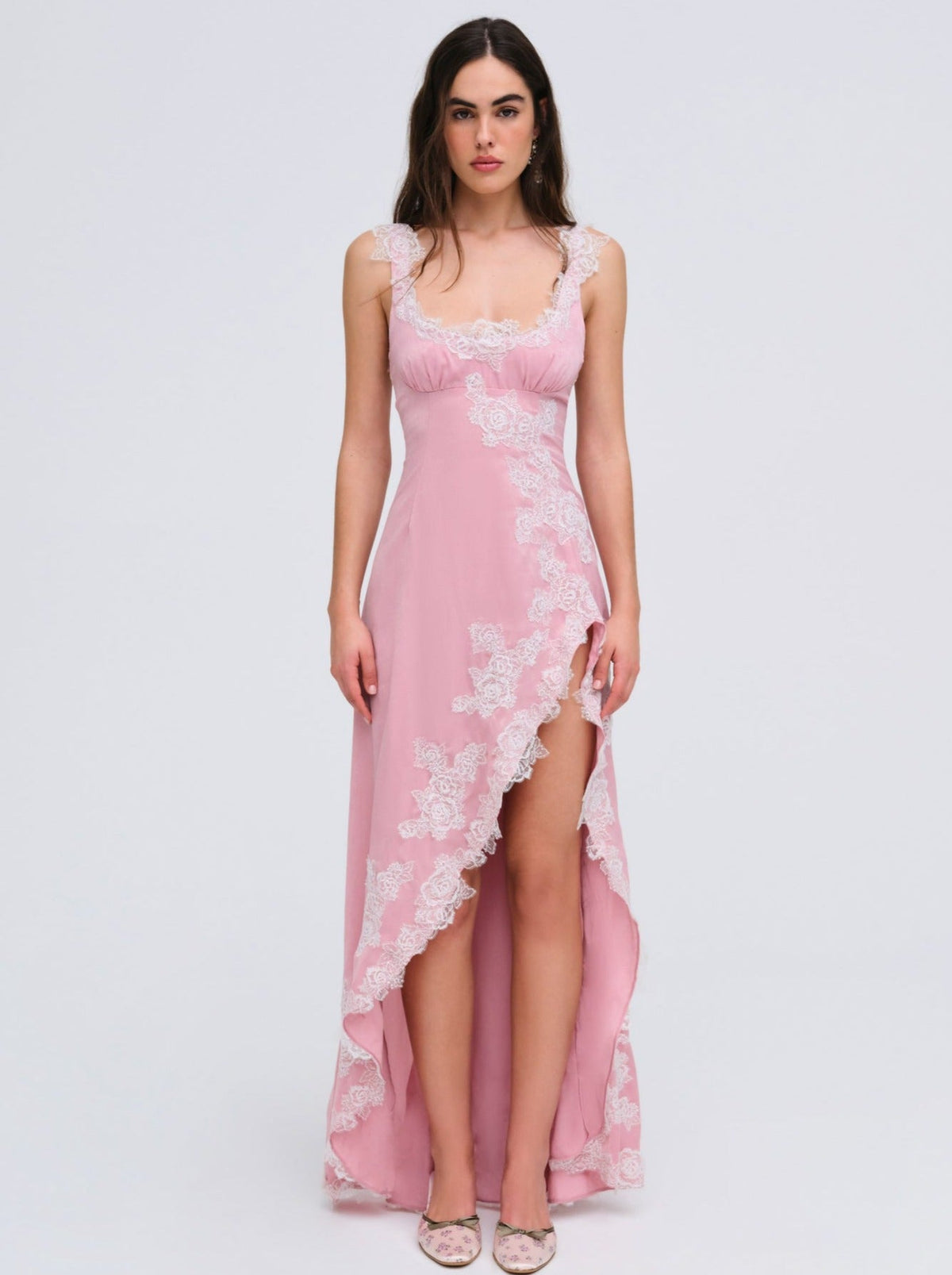 Clemence Maxi Dress - Pink