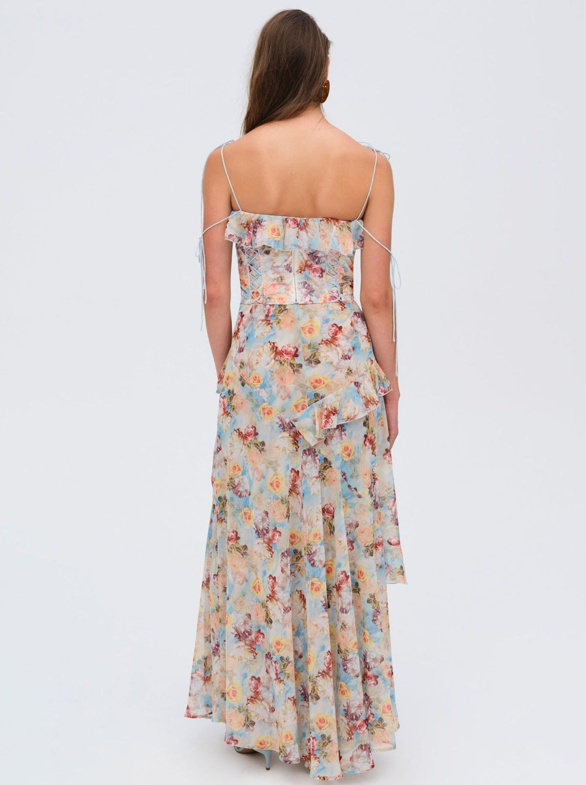Constance Maxi Dress - Blue
