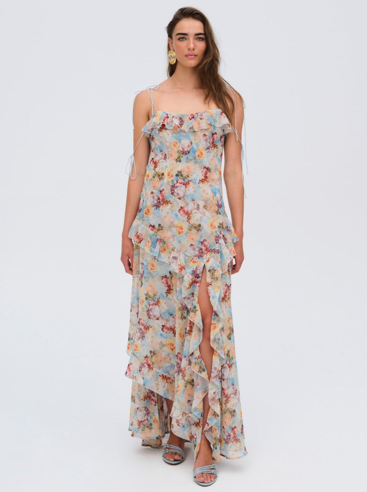 Constance Maxi Dress - Blue
