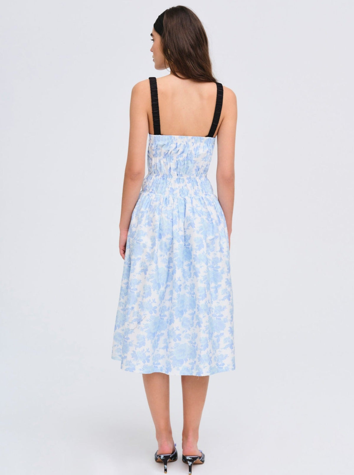 Oliver Midi Dress - Blue