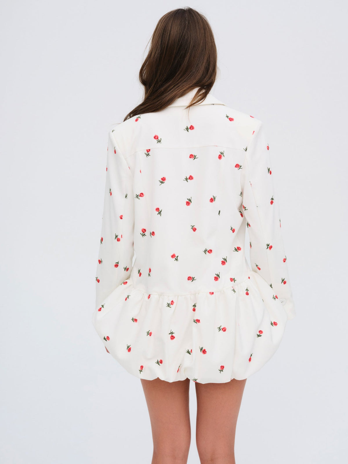 Talia Blazer Dress - Cream