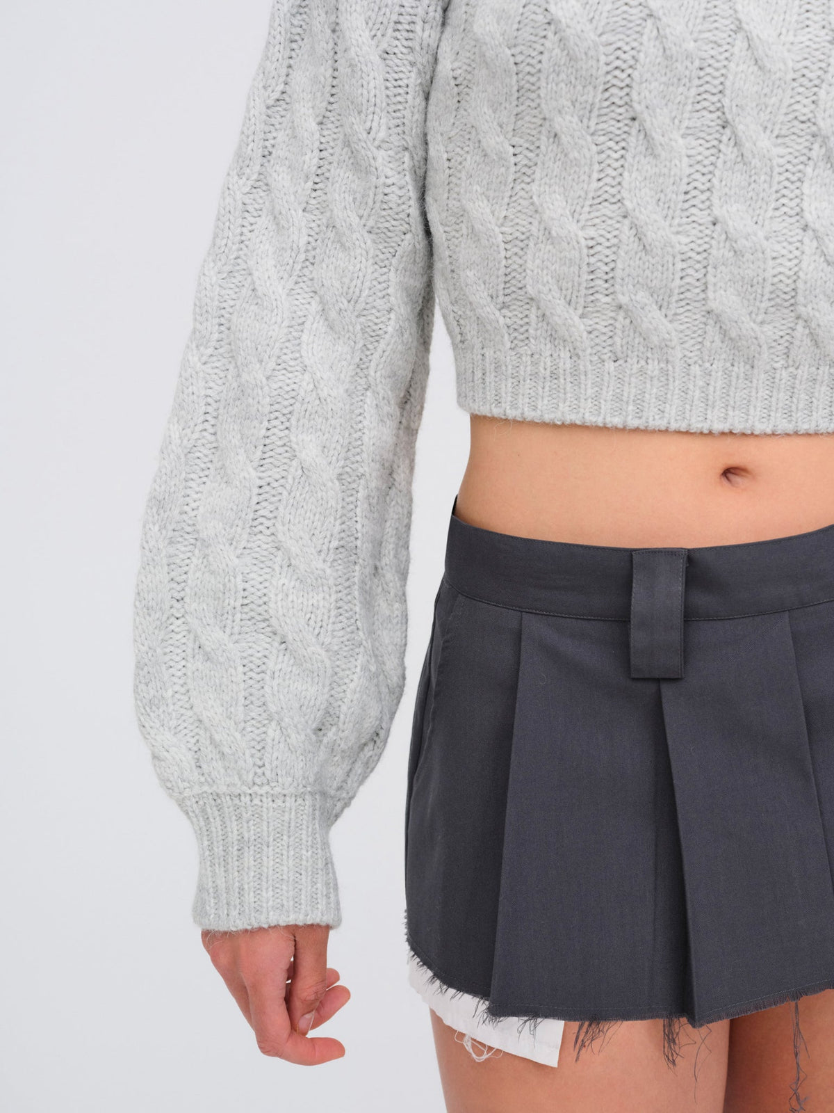 Lise Chunky Sweater - Grey