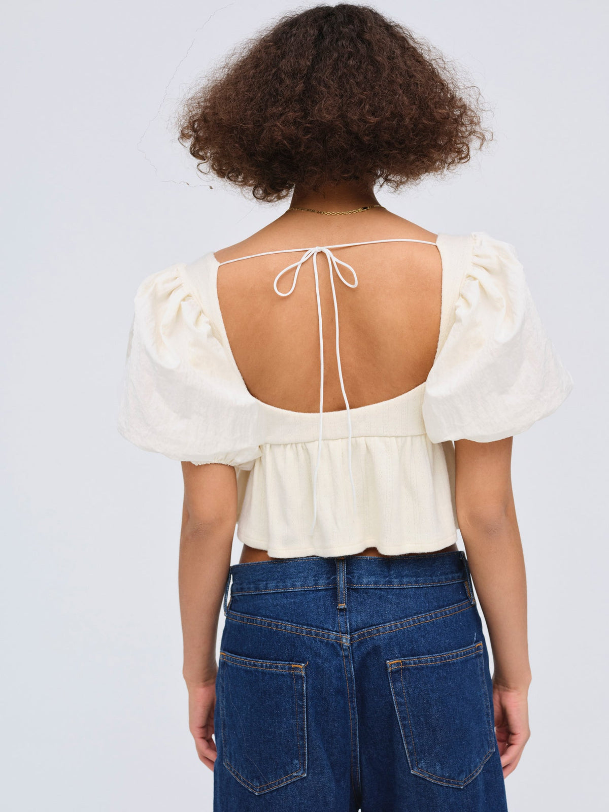 Valencia Top - Cream
