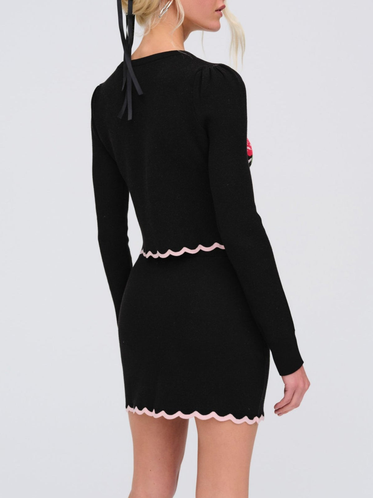 Donella Knit Cardigan - Black