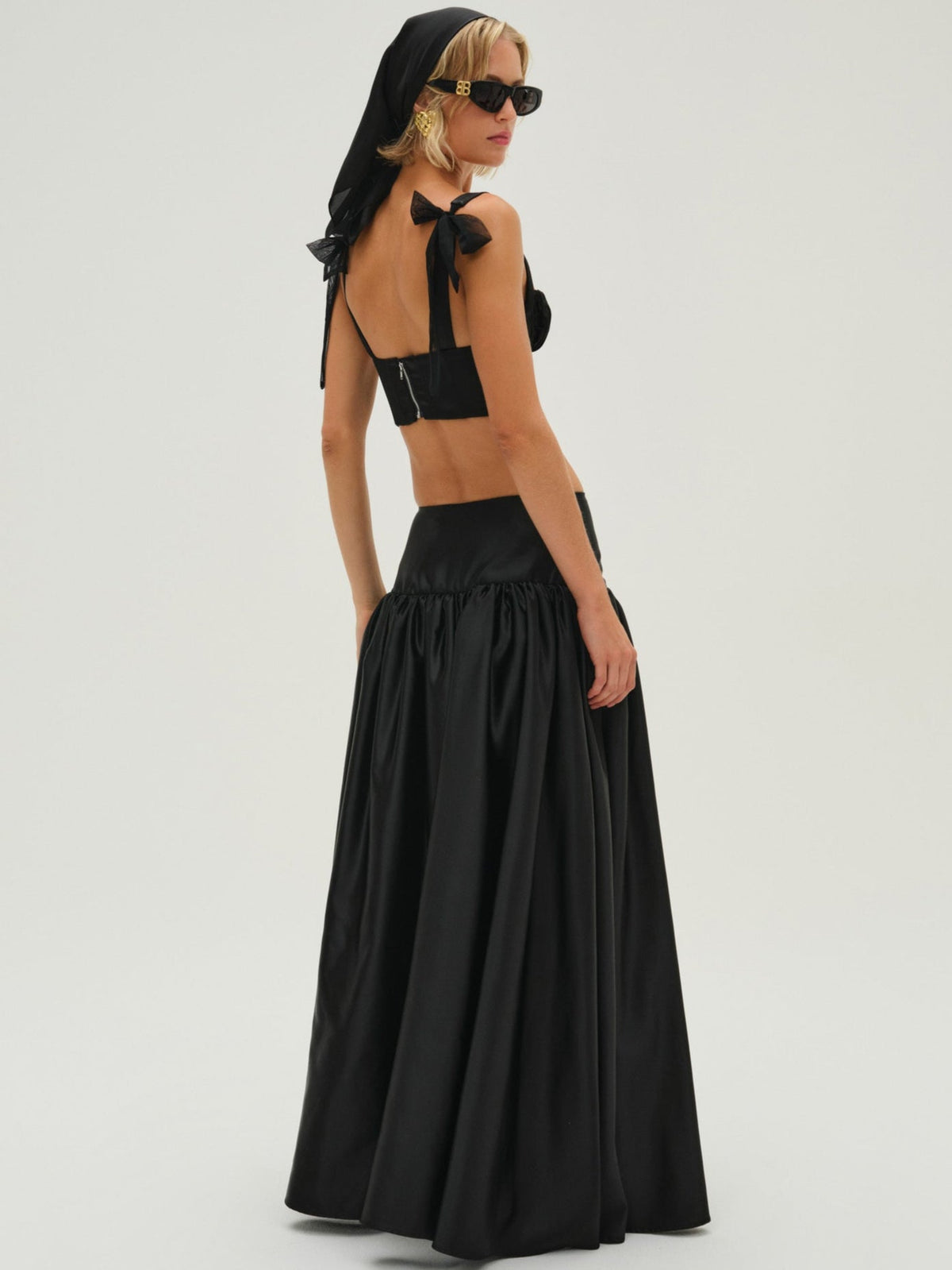 Nelly Corset Top - Black