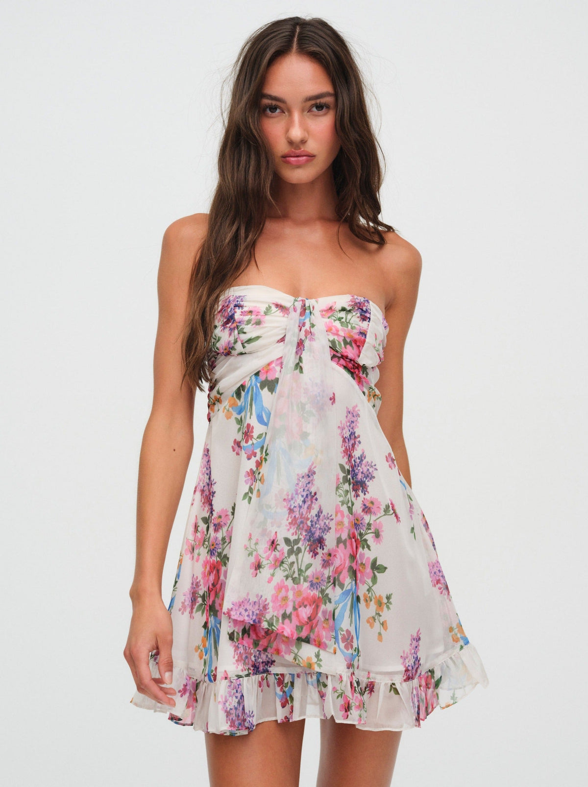 Teagan Mini Dress - White