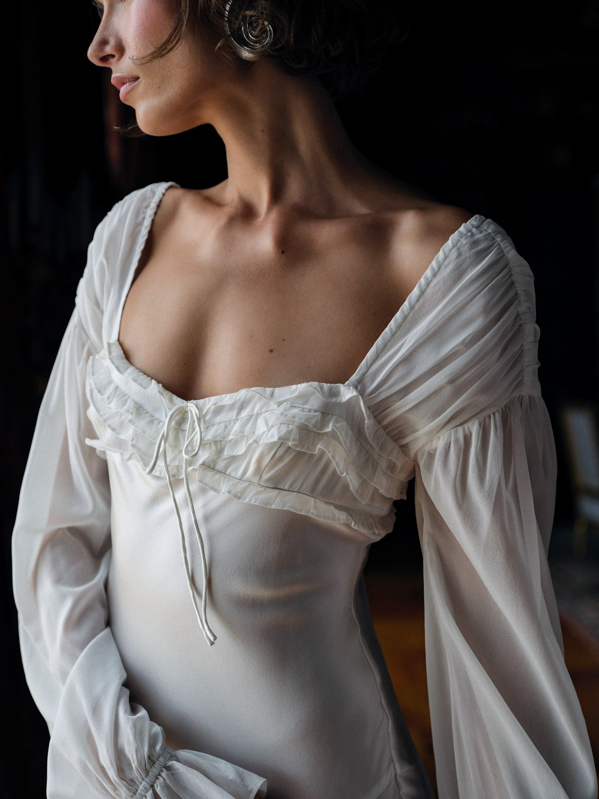 Evy Gown - White
