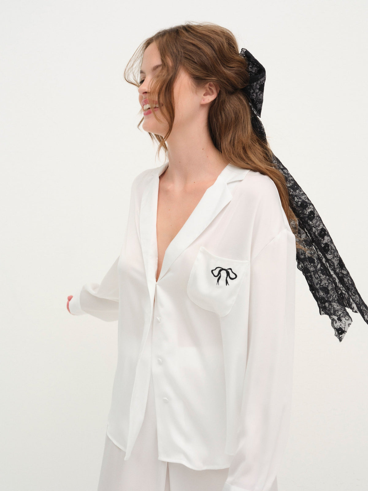 Everyday PJ Top - White