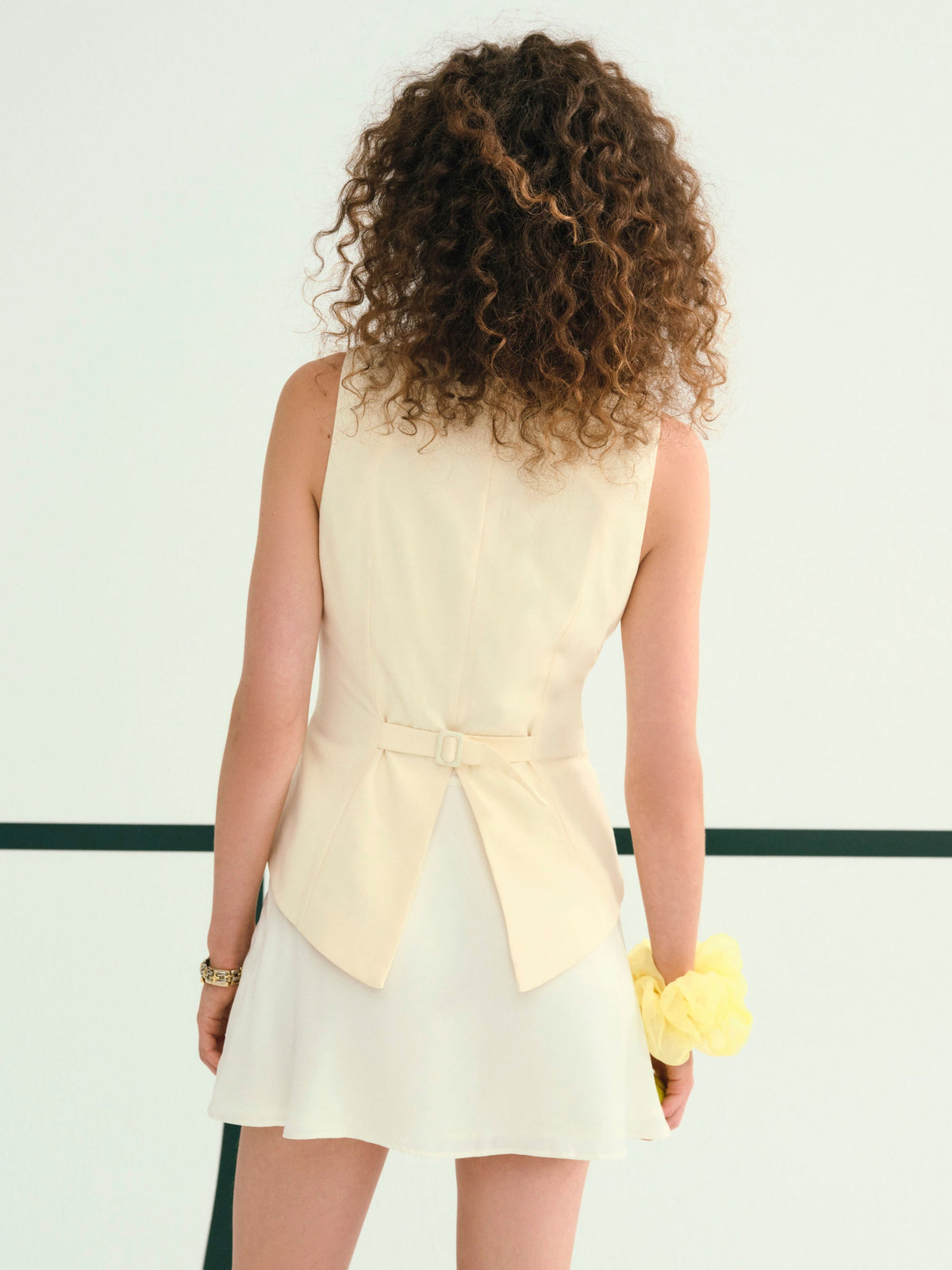 Elanah Vest - Yellow