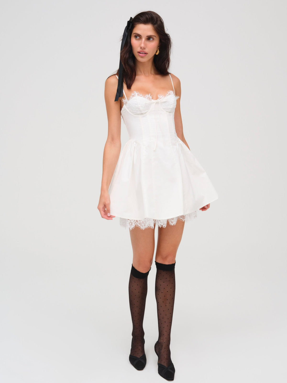 Shae Mini Dress - White