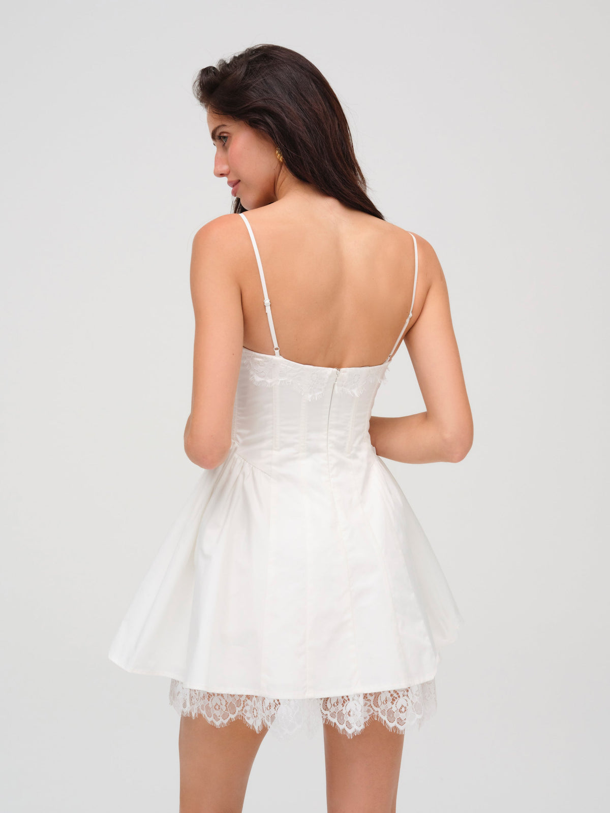 Shae Mini Dress - White