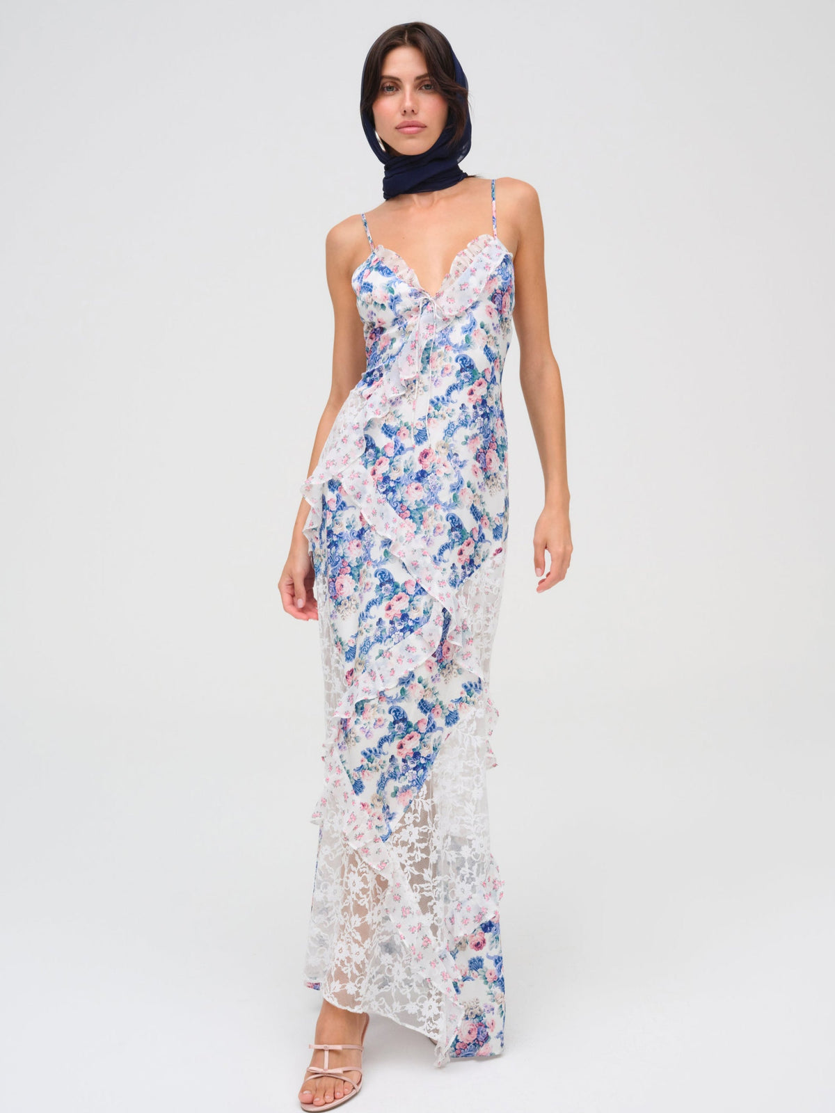 Josalyn Maxi Dress - Blue